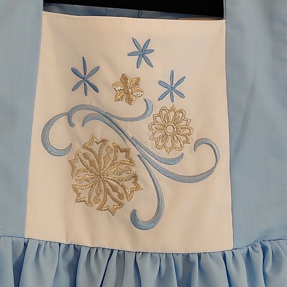 Smock Candy 5T 5 Ice Princess Dress Costume NWOT Frozen Elsa Short Sleeve Disney - Picture 6 of 6